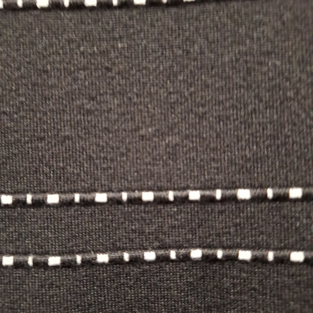 Hannah Black Textured Knit